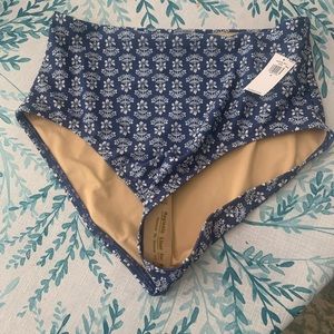 Bathing suit high waisted bottom old navy